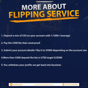 Flipping Service – Turn Small Deposits into Big Profits!